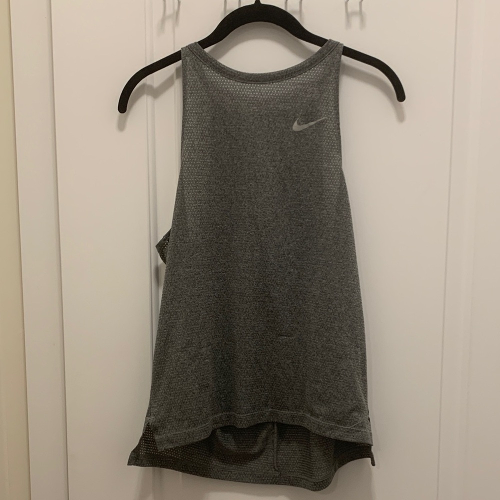 Nike Women's Dri-Fit Gray Tank Top